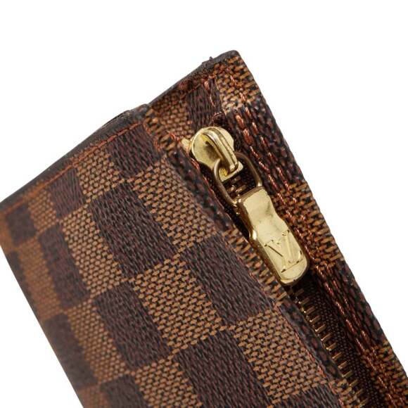 LOUIS VUITTON Authentic Brown Damier Leather Shoulder Bag - Picture 7 of 10